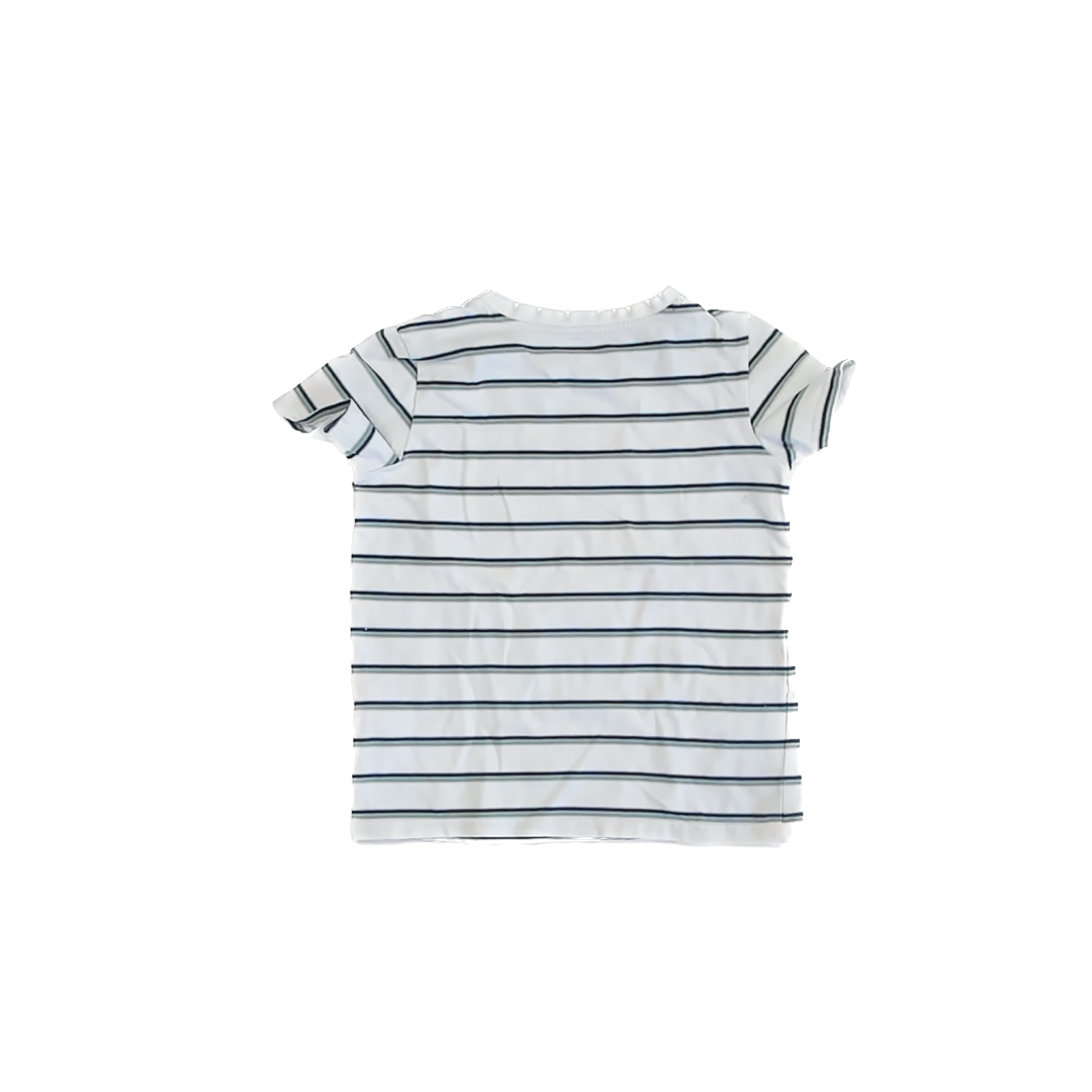 Andy & Evan Boys Green Stripe | Shark T-Shirt Size: 6 Years Green Stripe | Shark