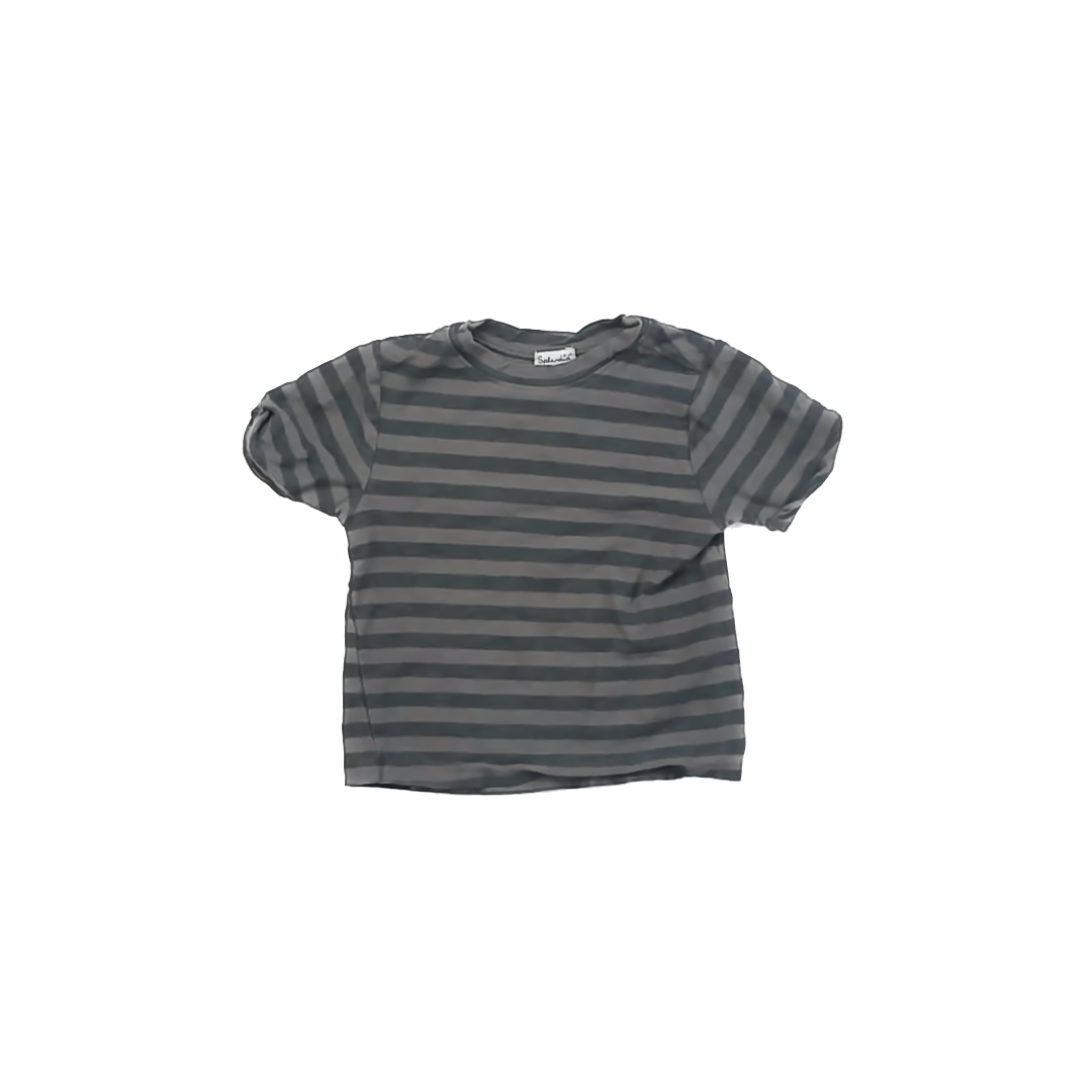 Splendid Boys Green Striped T-Shirt Size: 5T Green Striped