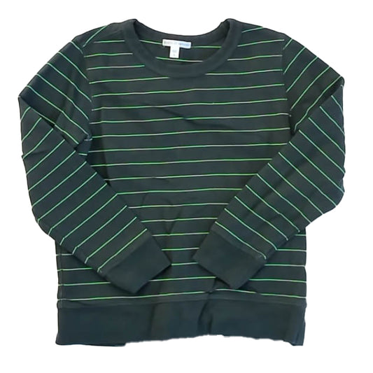 Rockets Of Awesome Boys Green | Stripes Sweatshirt Size: 8 Years Green | Stripes