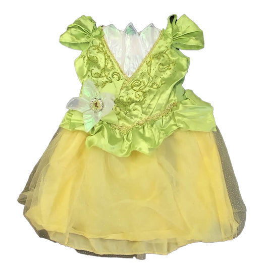 Disney Girls Green Tiana Costume Size: 4-6 Years Green Tiana