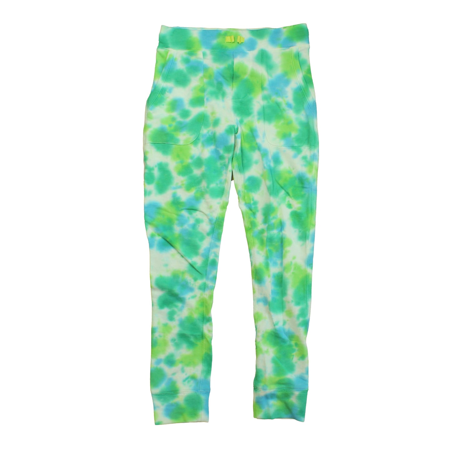 Rockets Of Awesome Boys Green | Tie Dye Casual Pants Size: 12 Years