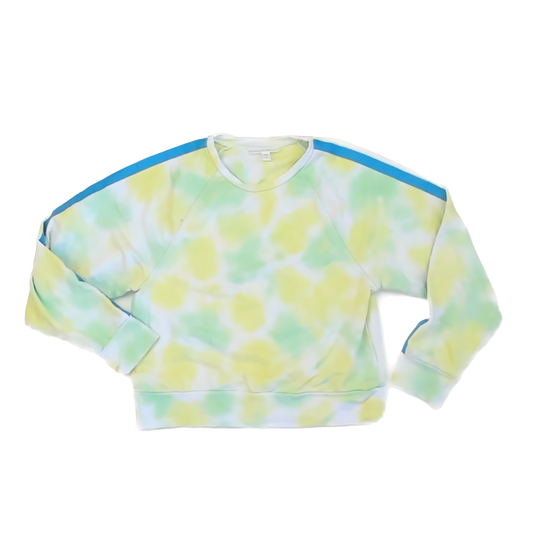 Rockets Of Awesome Girls Green Tie Dye Sweatshirt Size: 8 Years Green Tie Dye