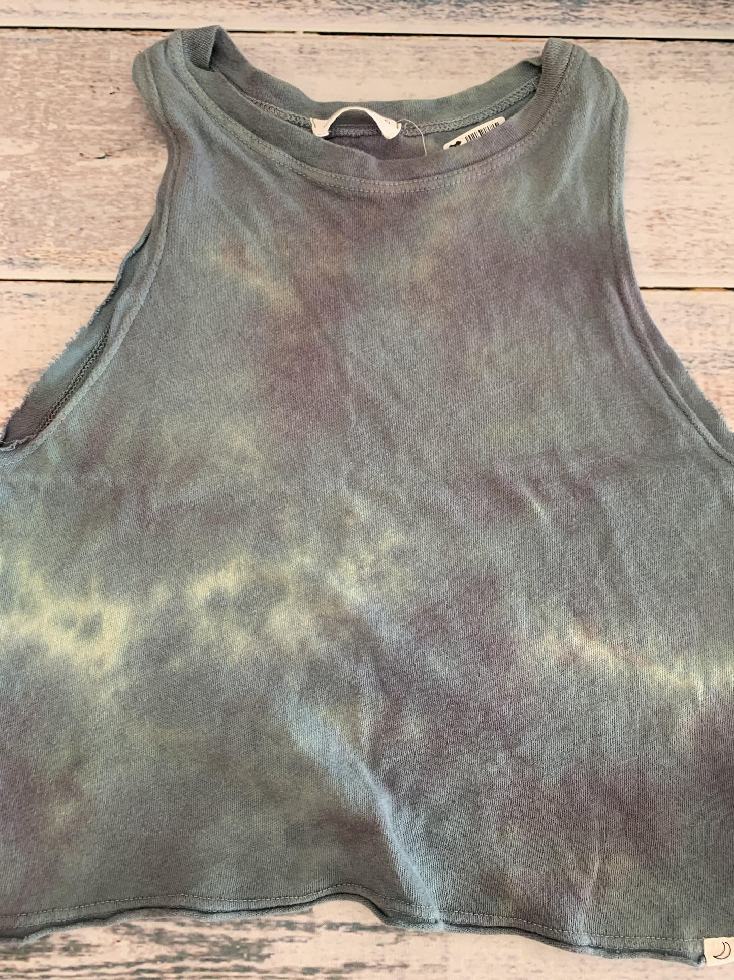 Little Moon Society Unisex green | Tie Dye Tank Top Size: 2T green | Tie Dye