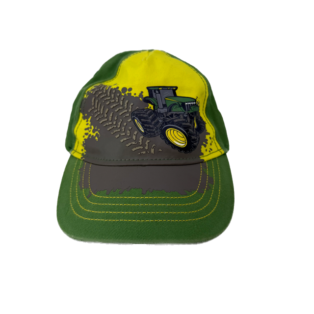 John Deere Boys Green Tractor Hat Size: Toddler One Size Green Tractor