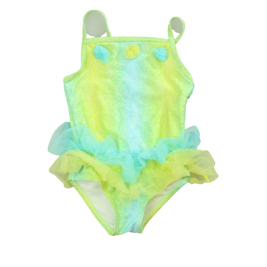 Candlesticks Boys Green | Turquoise 1-piece Swimsuit Size: 2T