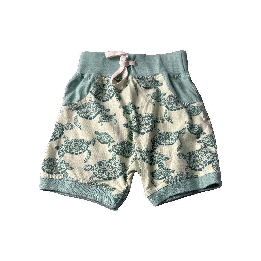 Cat & Dogma Boys green | Turtles Shorts Size: 12-18 months green | Turtles