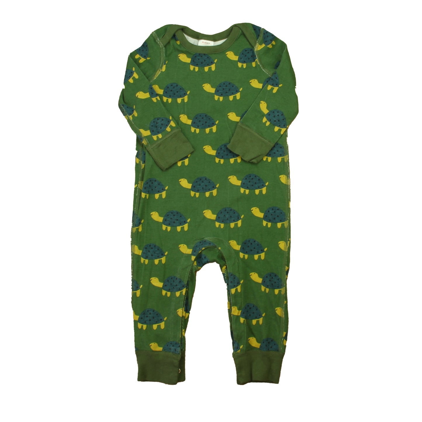 Hanna Andersson Boys Green Turtles Long Sleeve Outfit Size: 2T