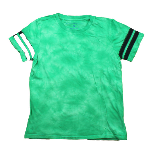 Rockets Of Awesome Boys Green | Tye Dye T-Shirt Size: 12 Years