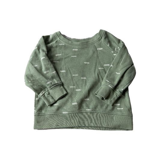 Colored Organics Unisex green | White | Lines Long Sleeve Shirt Size: 2T green | White | Lines
