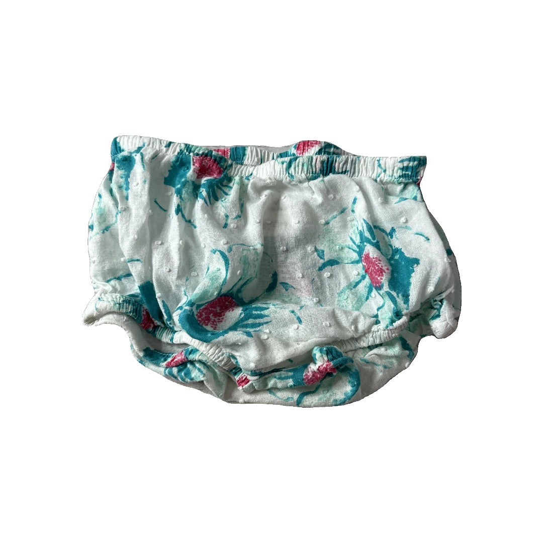 Girls green | White | Tropical Shirt Size: 12 months green | White | Tropical