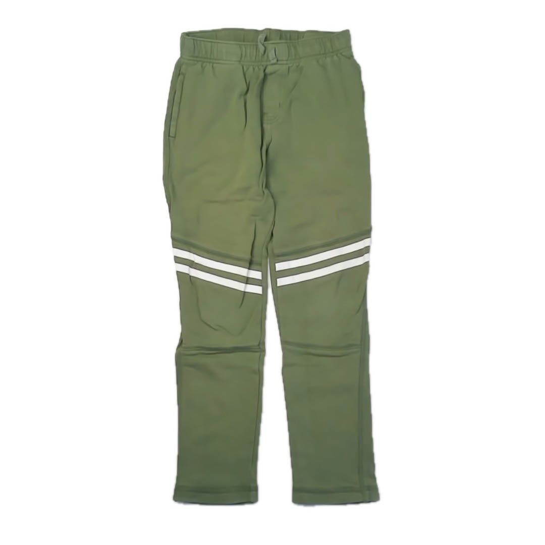 Tea Collection Boys Green | White Casual Pants Size: 10 Years Green | White