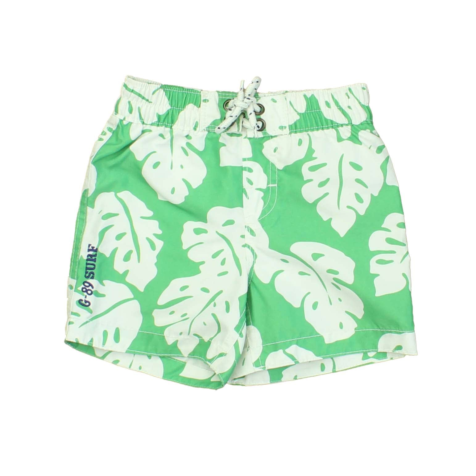 Gap Boys Green | White Trunks Size: 12-18 Months Green | White