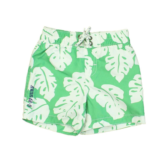 Gap Boys Green | White Trunks Size: 12-18 Months Green | White