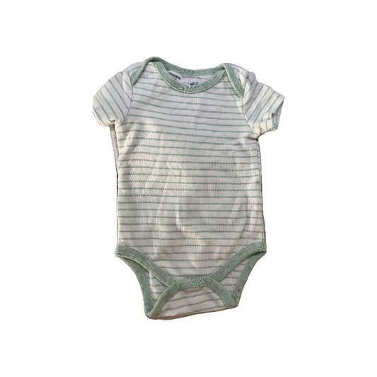 Carters Boys green | White Onesie Size: 6 months green | White