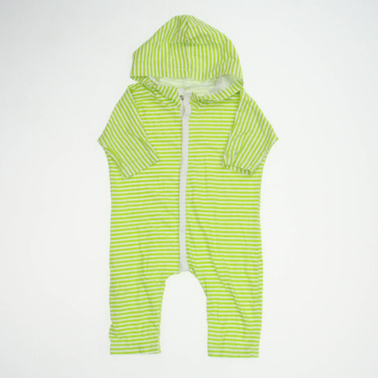 June & January Boys Green | White Long Sleeve Outfit Size: 0-6 Months Green | White