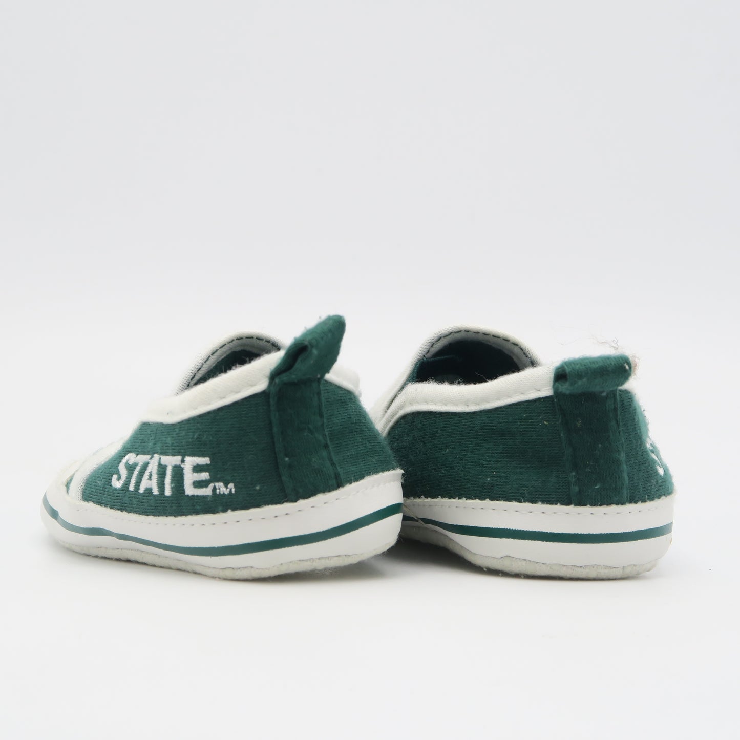 Unknown Brand Unisex Green | White Booties Size: 3 Infant Green | White
