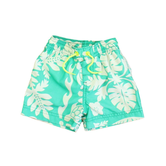 Tea Girls Green | White Trunks Size: 3-6 Months