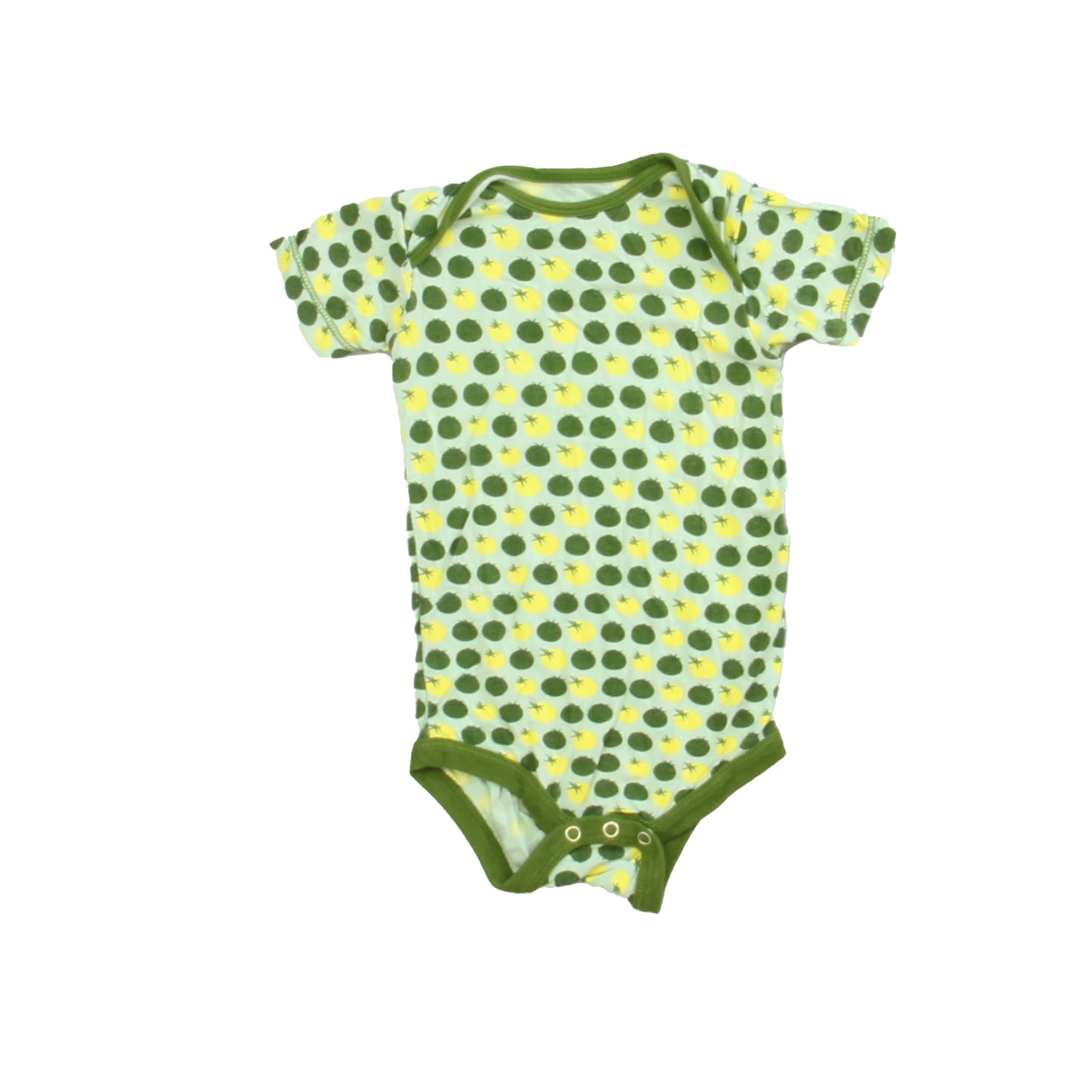 Kickee Pants Boys Green | Yellow Onesie Size: 3-6 Months Green | Yellow