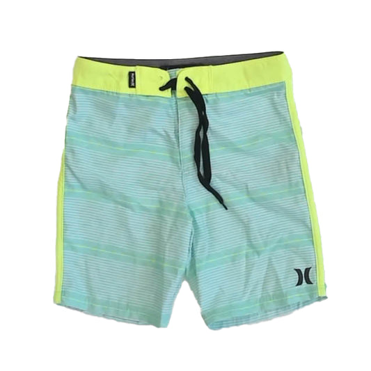 Hurley Boys Green | Yellow Trunks Size: 6 Years Green | Yellow