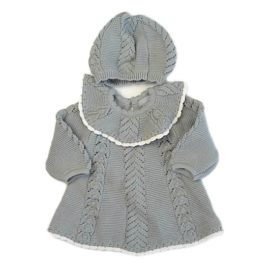 Tahari Girls Green Sweater Dress Size: 3-6 Months Green