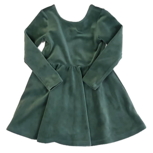 Tea Collection Girls Green Dress Size: 3T Green