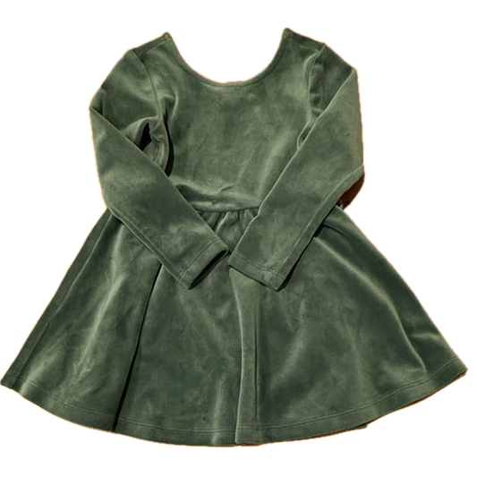 Tea Collection Girls Green Dress Size: 18-24 Months Green