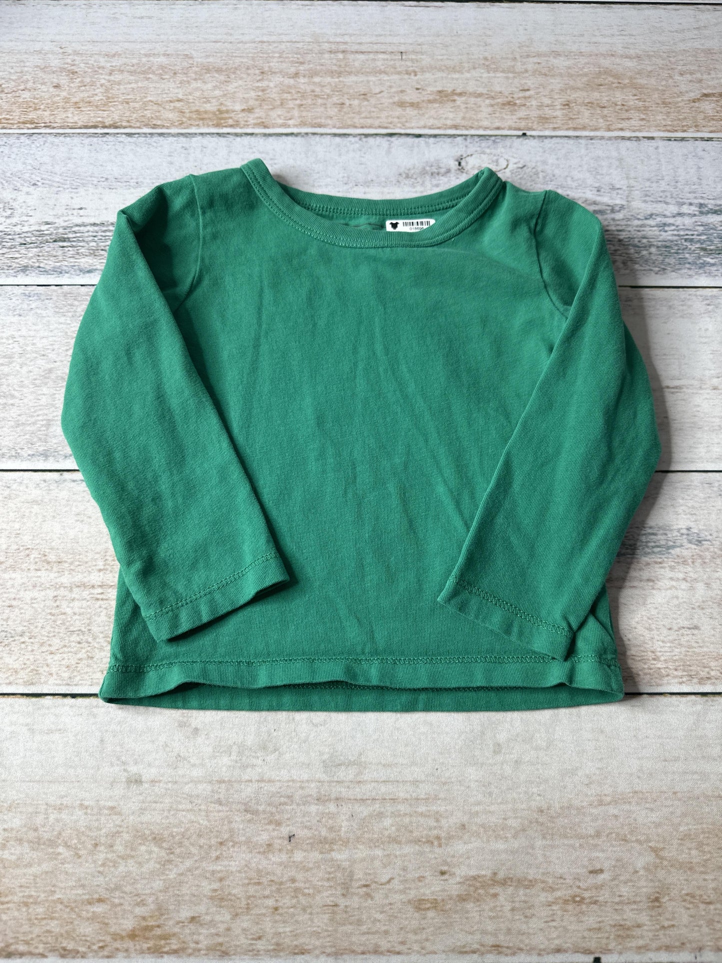 Kidential Unisex green Long Sleeve T-Shirt Size: 2T green