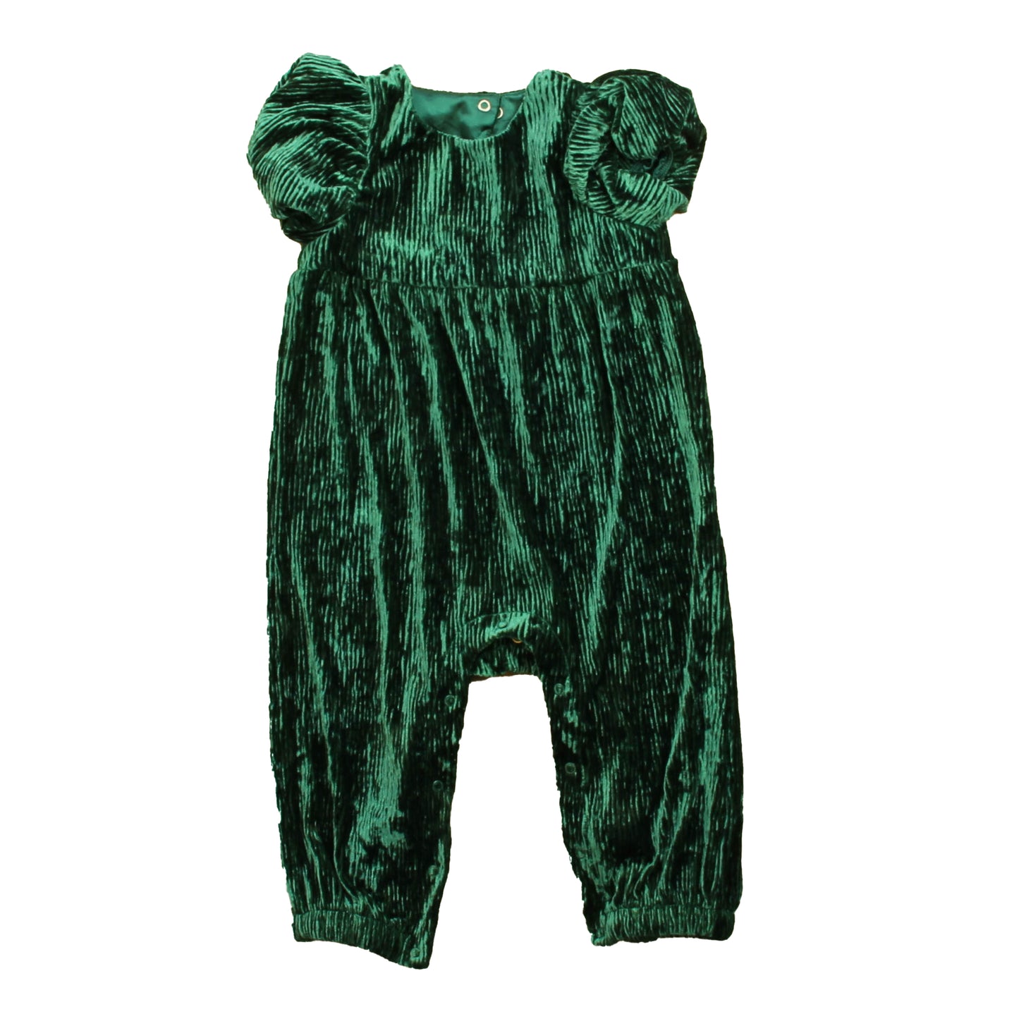 Cat & Jack Girls Green Onesie Size: 12 Months Green