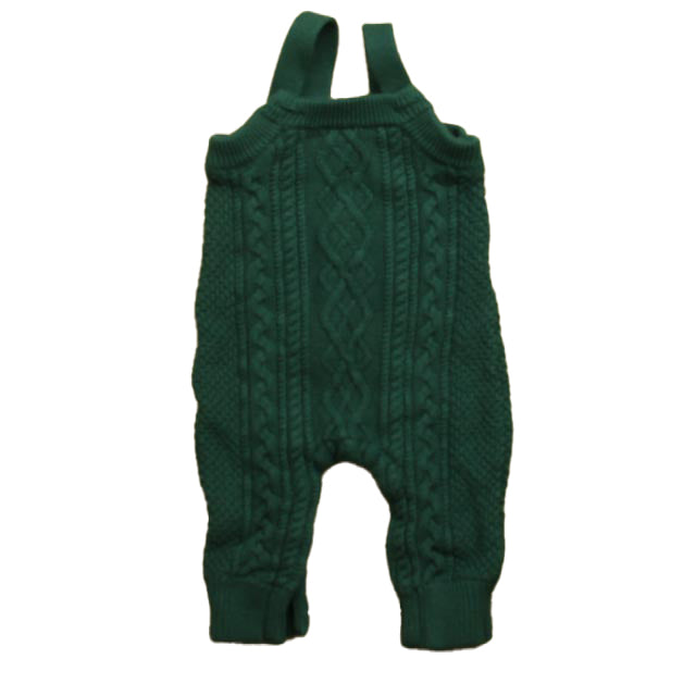 Hanna Andersson Boys Green Romper Size: 3-6 Months