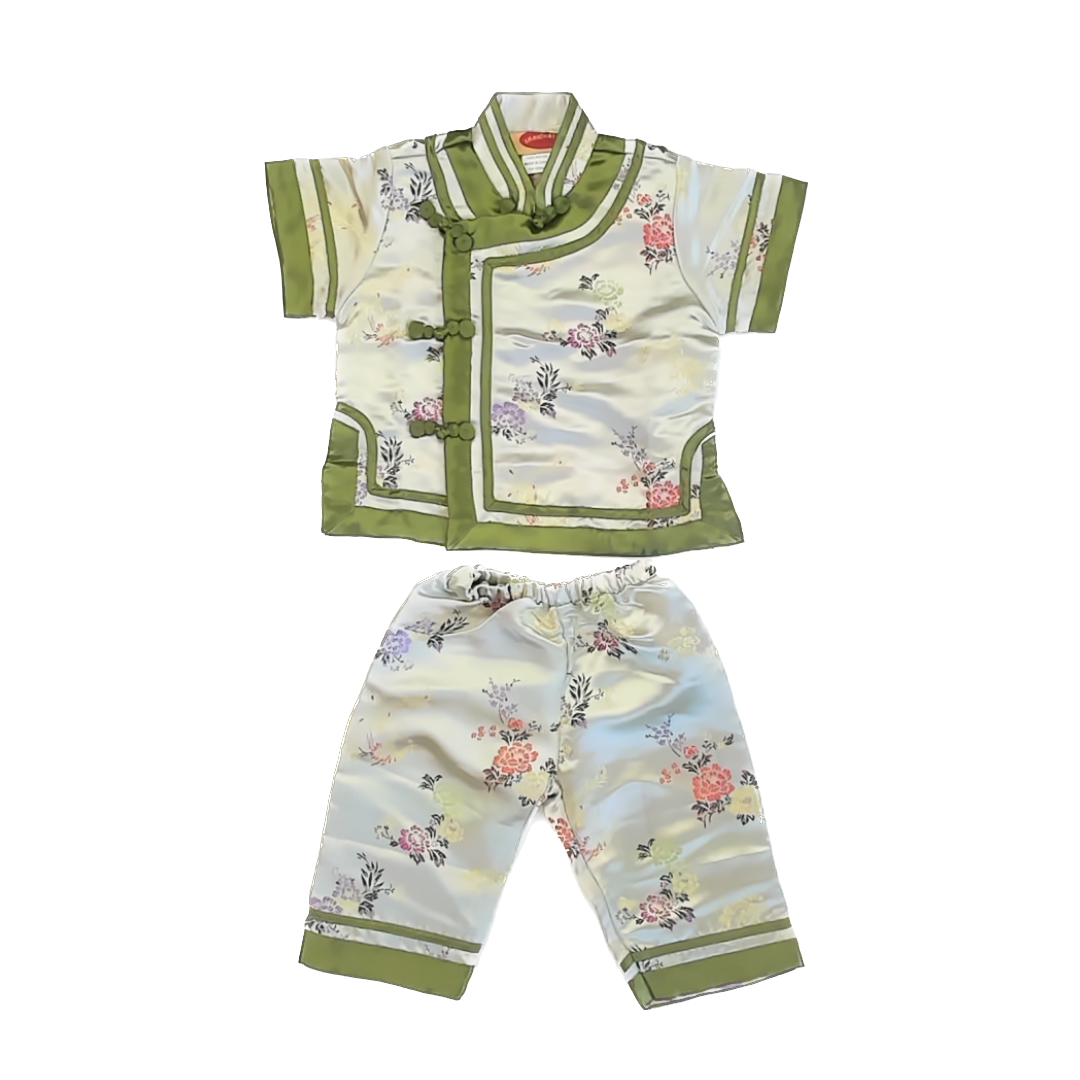 Shanghai Soho Girls Green Apparel Sets Size: 12-18 Months Green