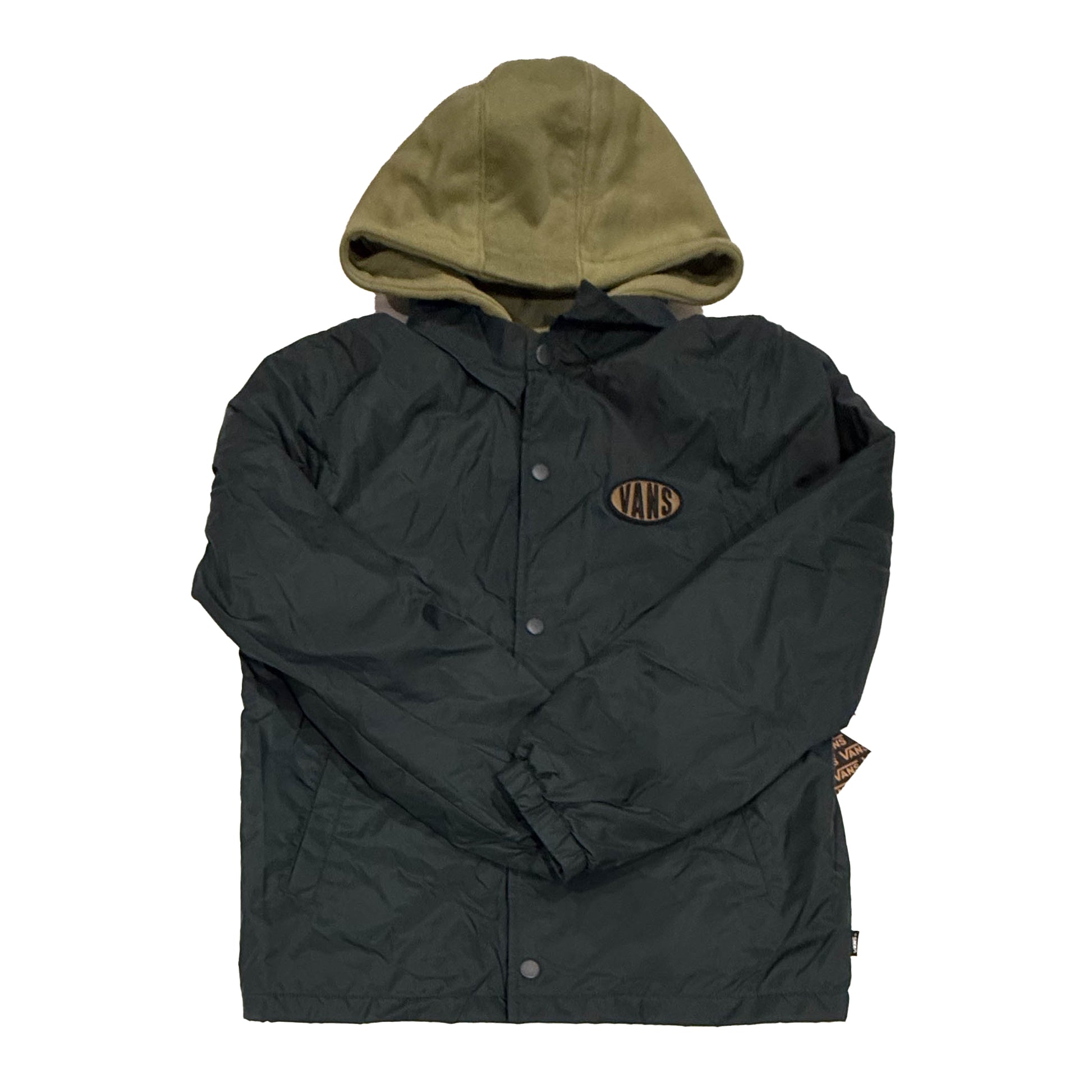 Vans Boys Green Jacket Size: 10-12 Years Green