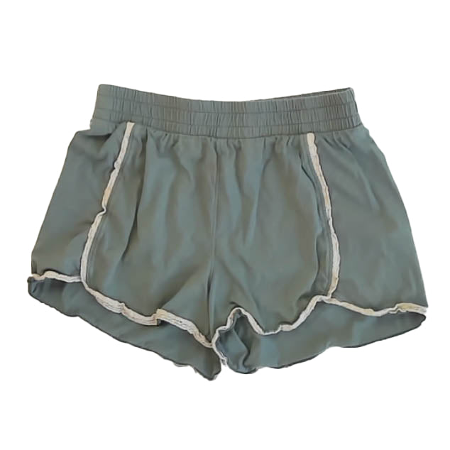 Tea Collection Girls Green Shorts Size: 14 Years Green