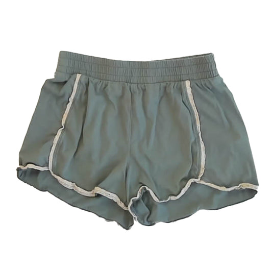 Tea Collection Girls Green Shorts Size: 14 Years Green