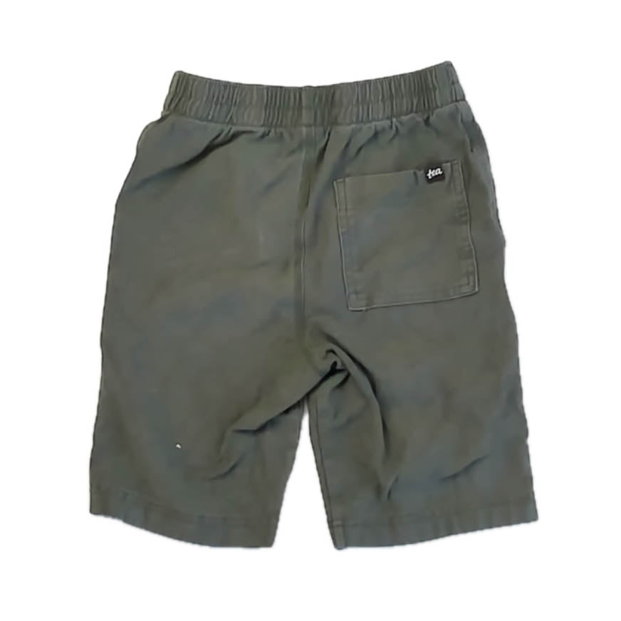 Tea Collection Boys Green Shorts Size: 7 Years Green