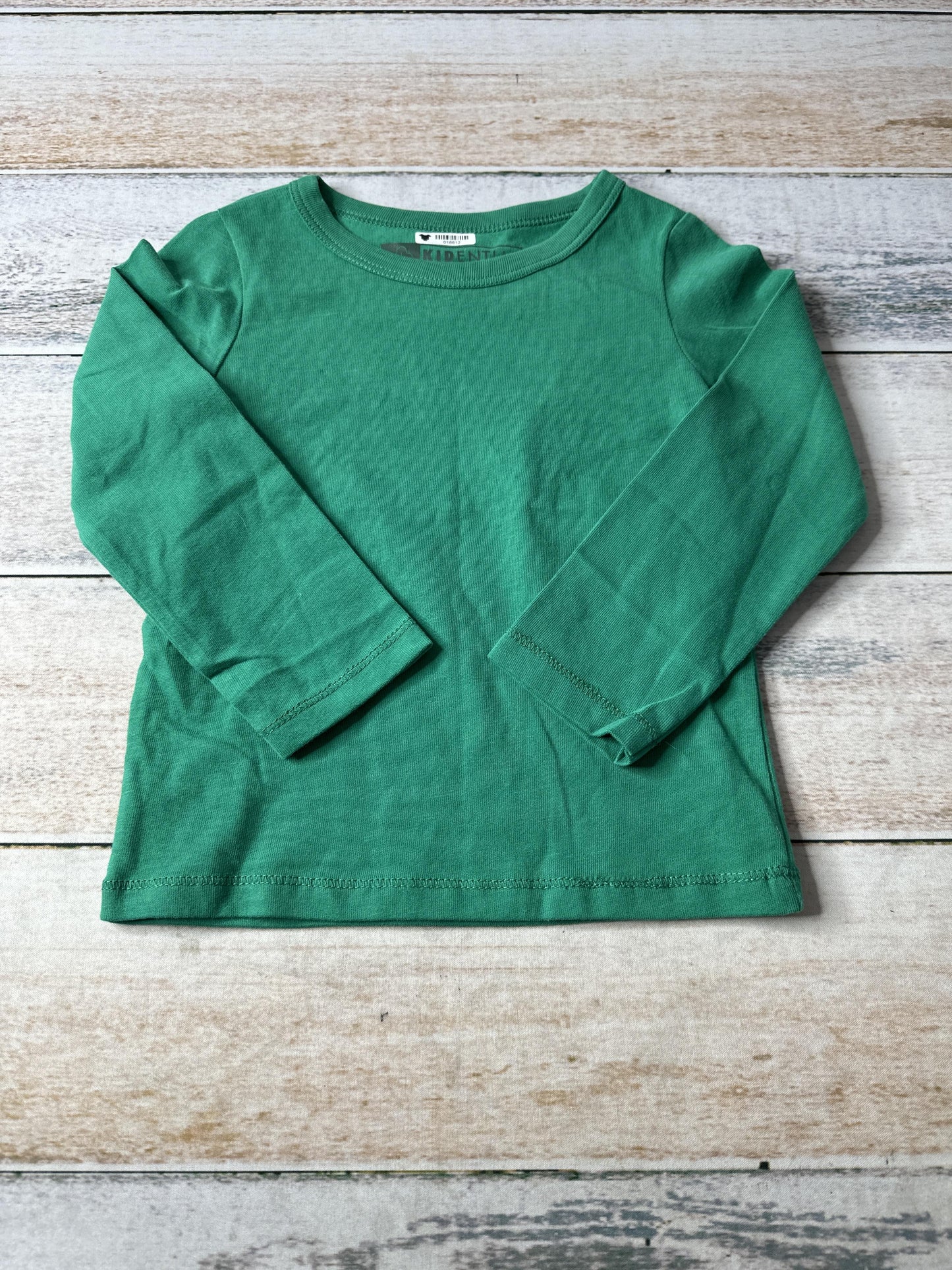 Kidential Unisex green Long Sleeve Shirt Size: 3T green