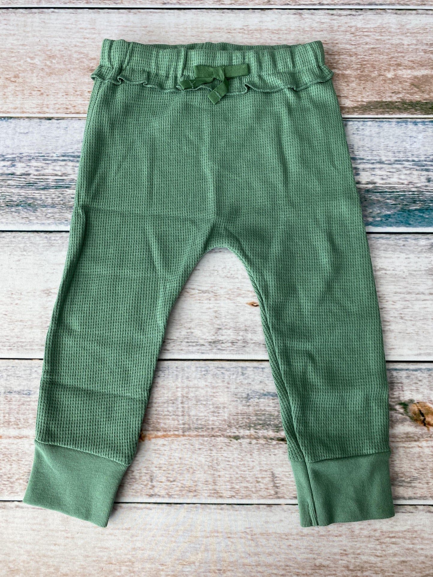 Oliver & Rain Girls green Pants Size: 18 months green