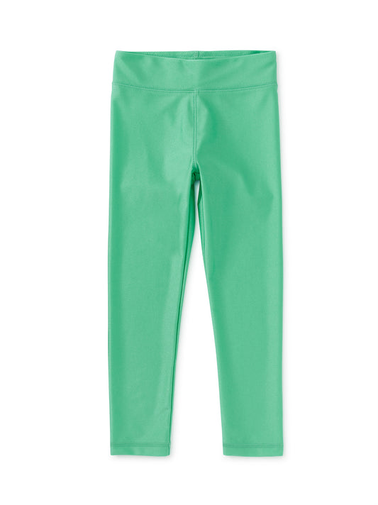 Tea Collection Girls Green Leggings Size: 5T Green