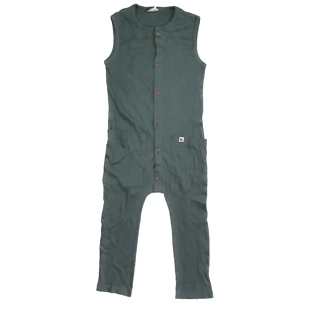 Turtledove London Unisex Green Romper Size: 5-6 Years Green