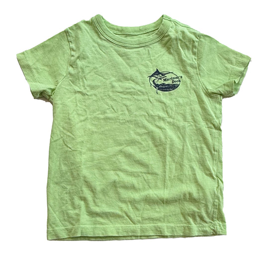 Crewcuts Boys Green T-Shirt Size: 2-3T Green