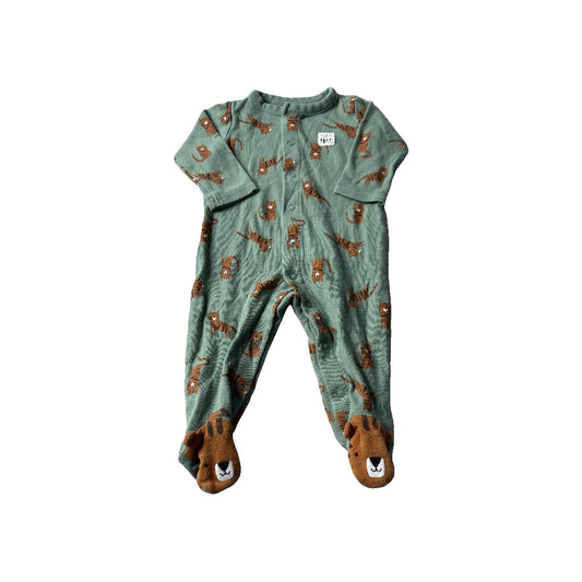 Carters Boys green Pajamas Size: 3-6 months green
