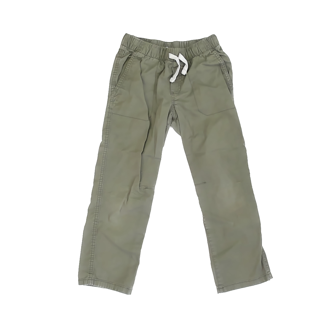 Cat & Jack Boys Green Pants Size: 7 Years Green
