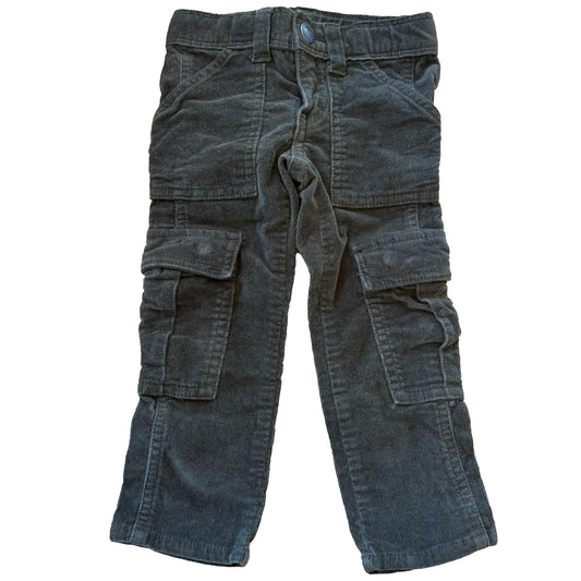 Tea Boys Green Corduroy Pants Size: 2T Green
