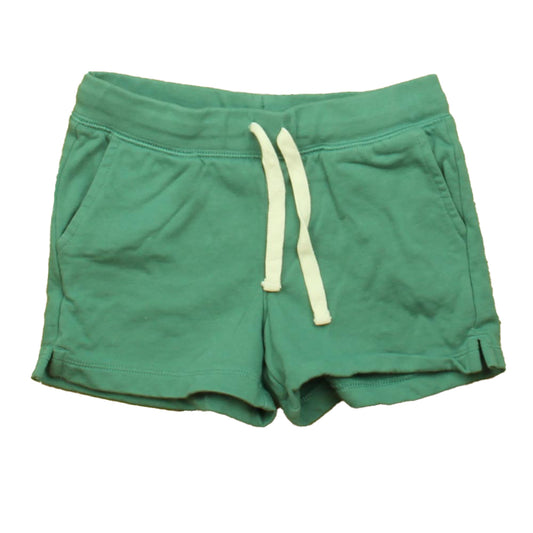 Primary.com Girls Green Shorts Size: 6-7 Years