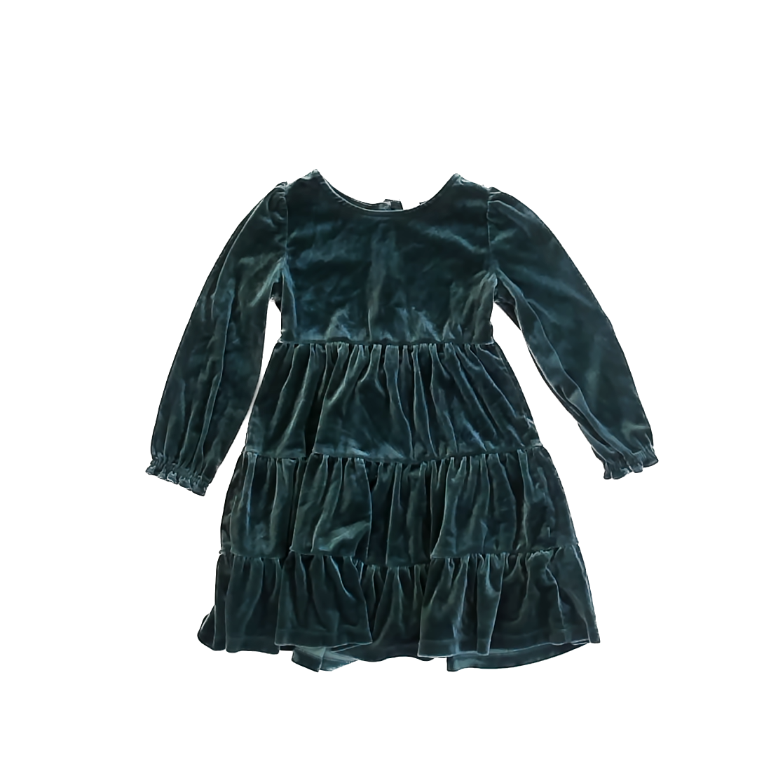 Old Navy Girls Green Dress Size: 5T Green