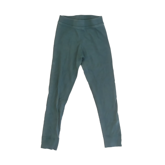 Hanna Andersson Girls Green Leggings Size: 6-7 Years Green
