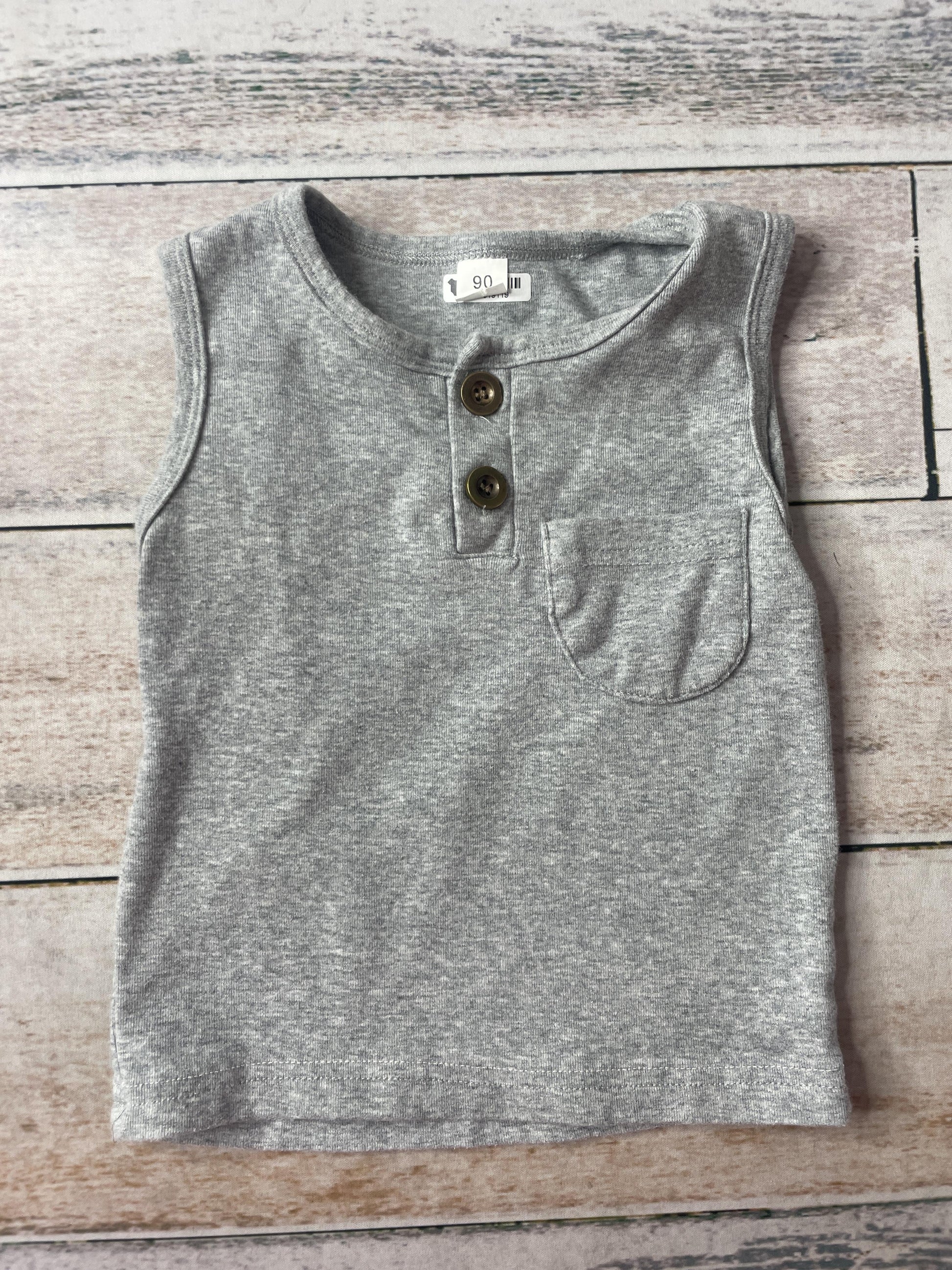 Unisex green Tank Top Size: 12-18 months green