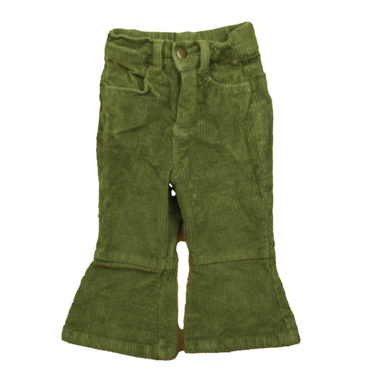 Kate Quinn Boys Green Corduroy Pants Size: 12-18 Months Green
