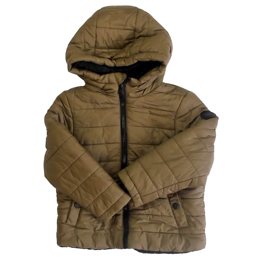Michael Kors Boys Green Winter Coat Size: 4T Green