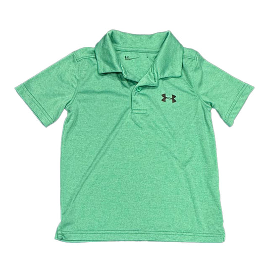 Under Armour Boys Green Polo Shirt Size: 5T