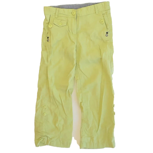 Okaidi Girls Green Pants Size: 6 Years Green